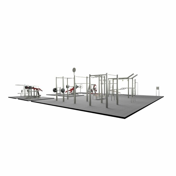 Calisthenics Park with fitness equipment from TOLYMP