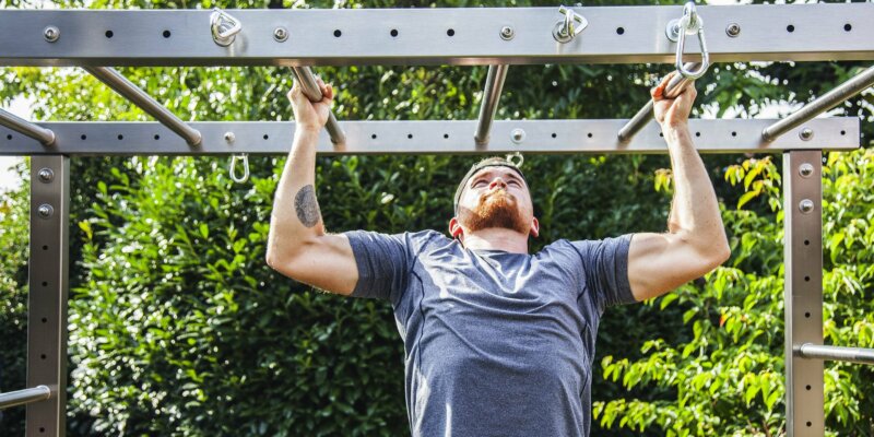 Indendørs Legeplads Voksen Lege Park Gymnastik Fitness Leg Sjov Crossfit