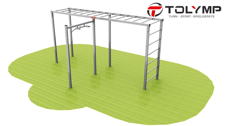 Ninja Warrior Parcours aufregende Abenteuer im Garten