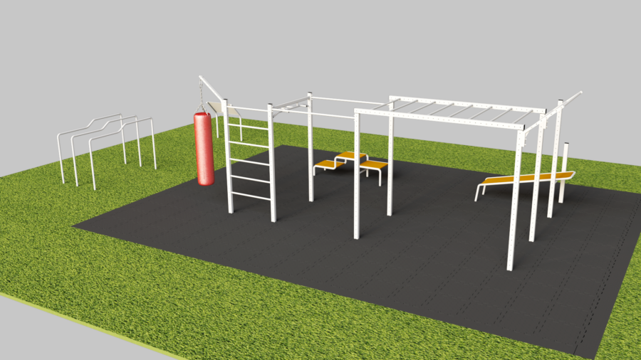 Ninja Warrior Parcours aufregende Abenteuer im Garten