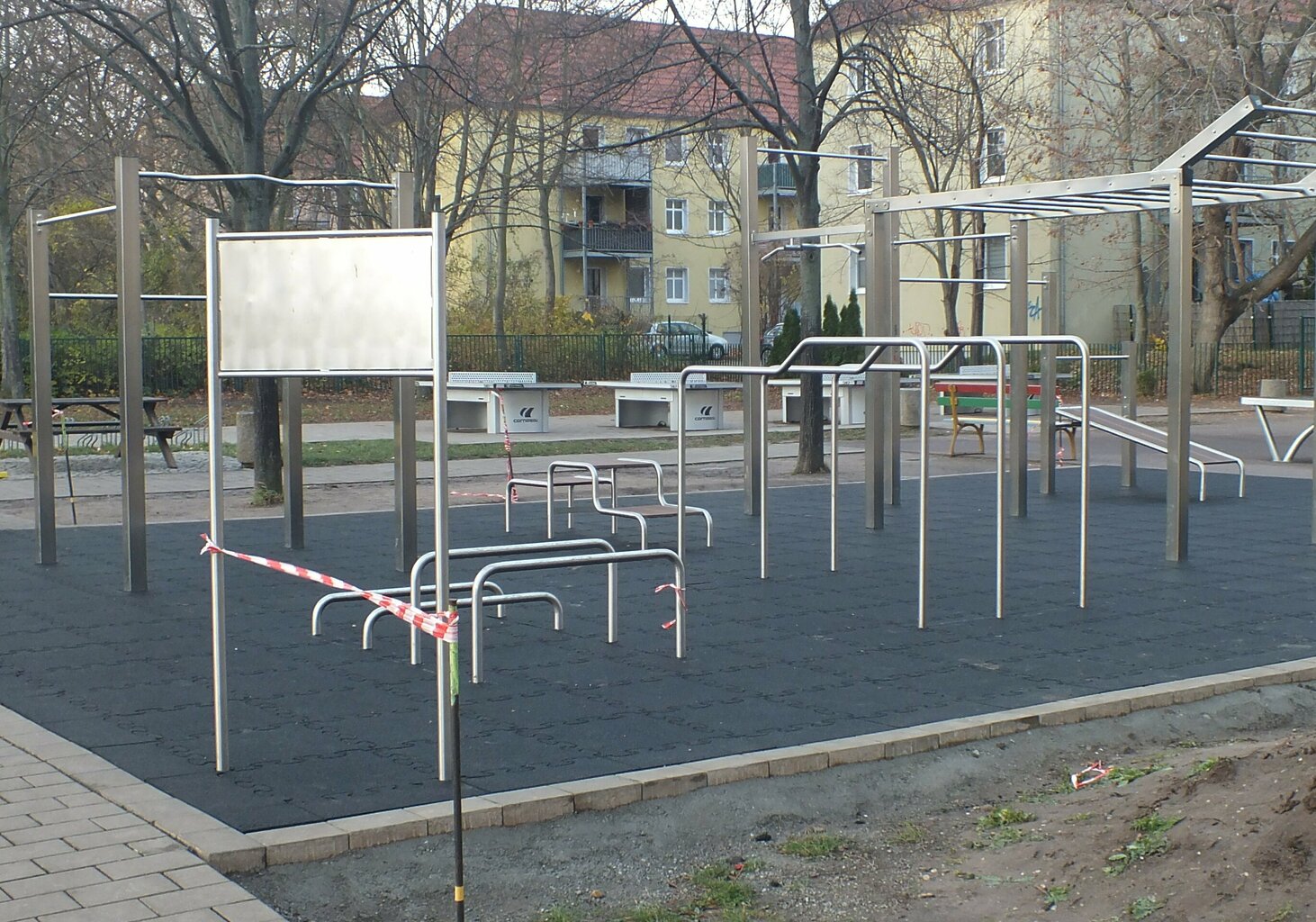 Calisthenics Anlage Schulsport Gymnasium in Haale Saale