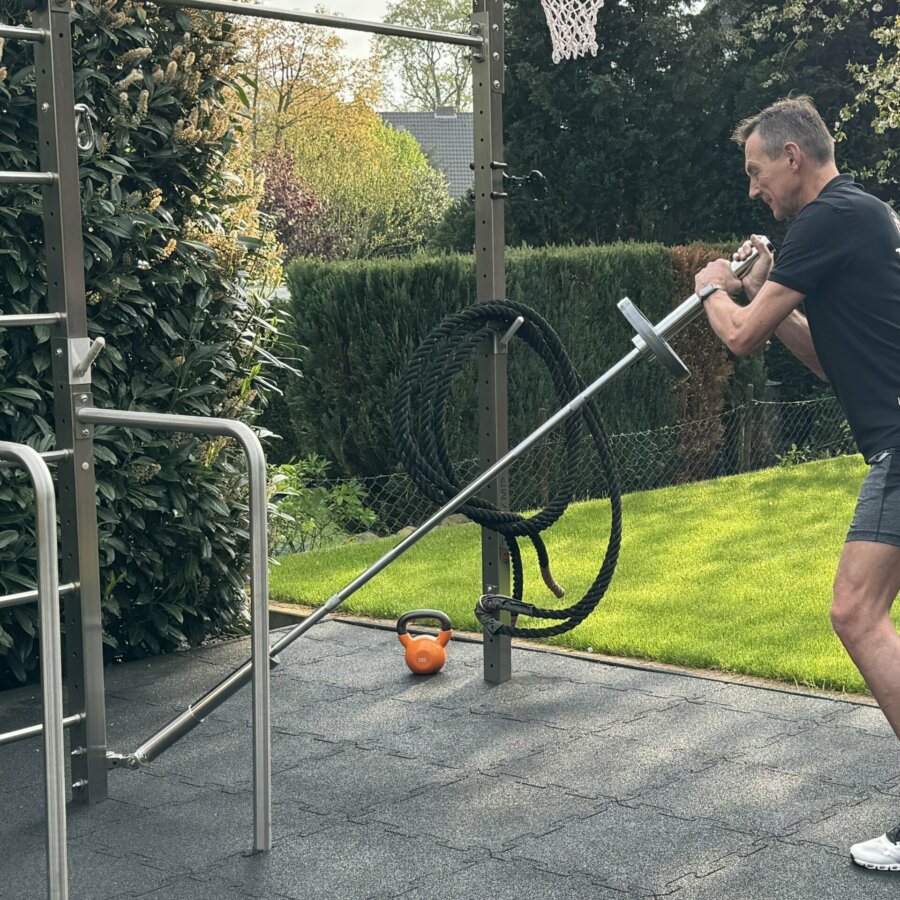 Landmine Langhantelhalterung für TOLYMP Calisthenics-Anlage
