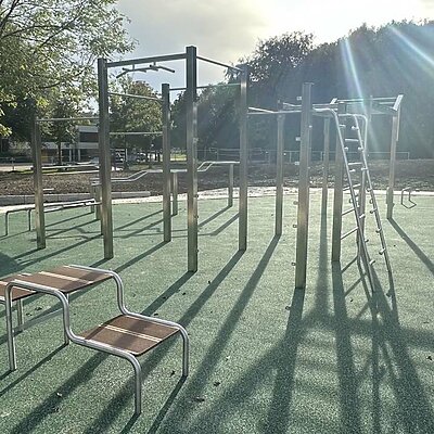 Fitnesspark mit EPDM-Boden1