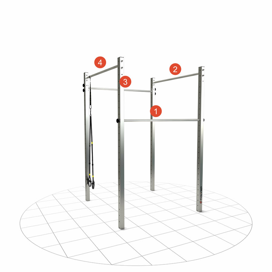 Gymnastiektouw voor het spelen van fitness, sport gym