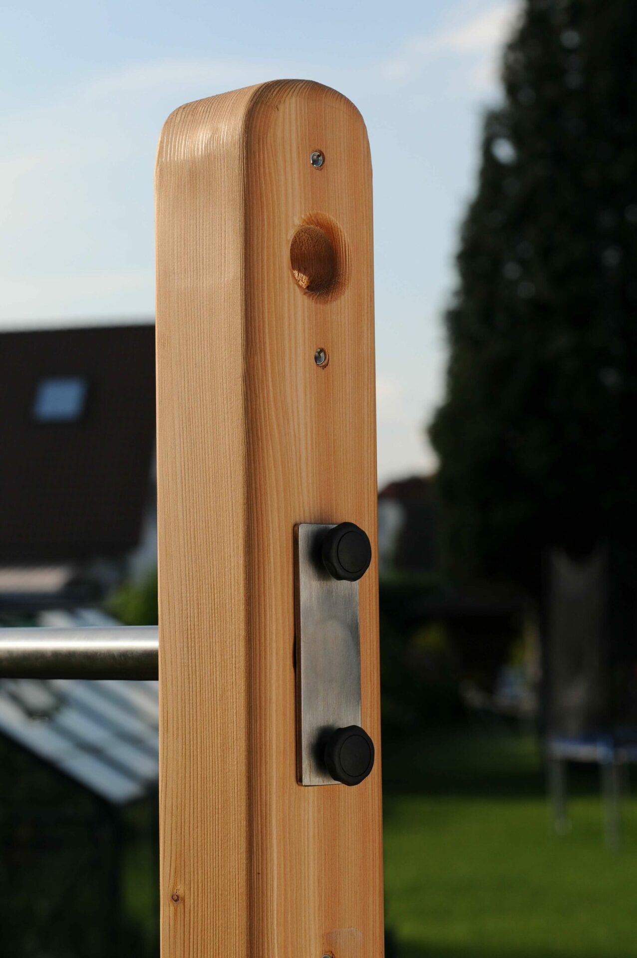 Einfach Turnreck Turnstange Lärche-V2A Einfach Turnreck Turnstange Lärche-V2A