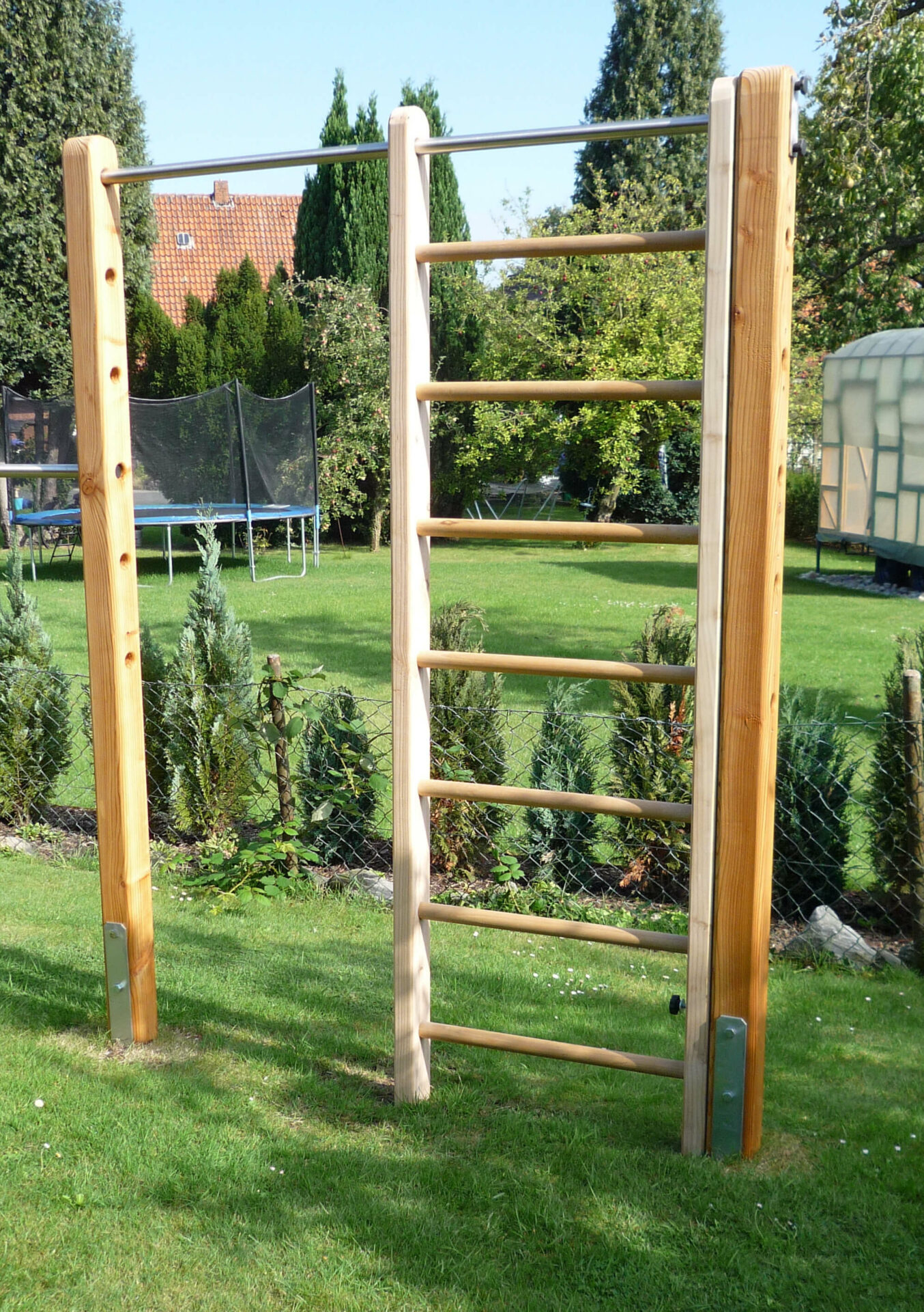 Sprossenleiter aus Lärchenholz