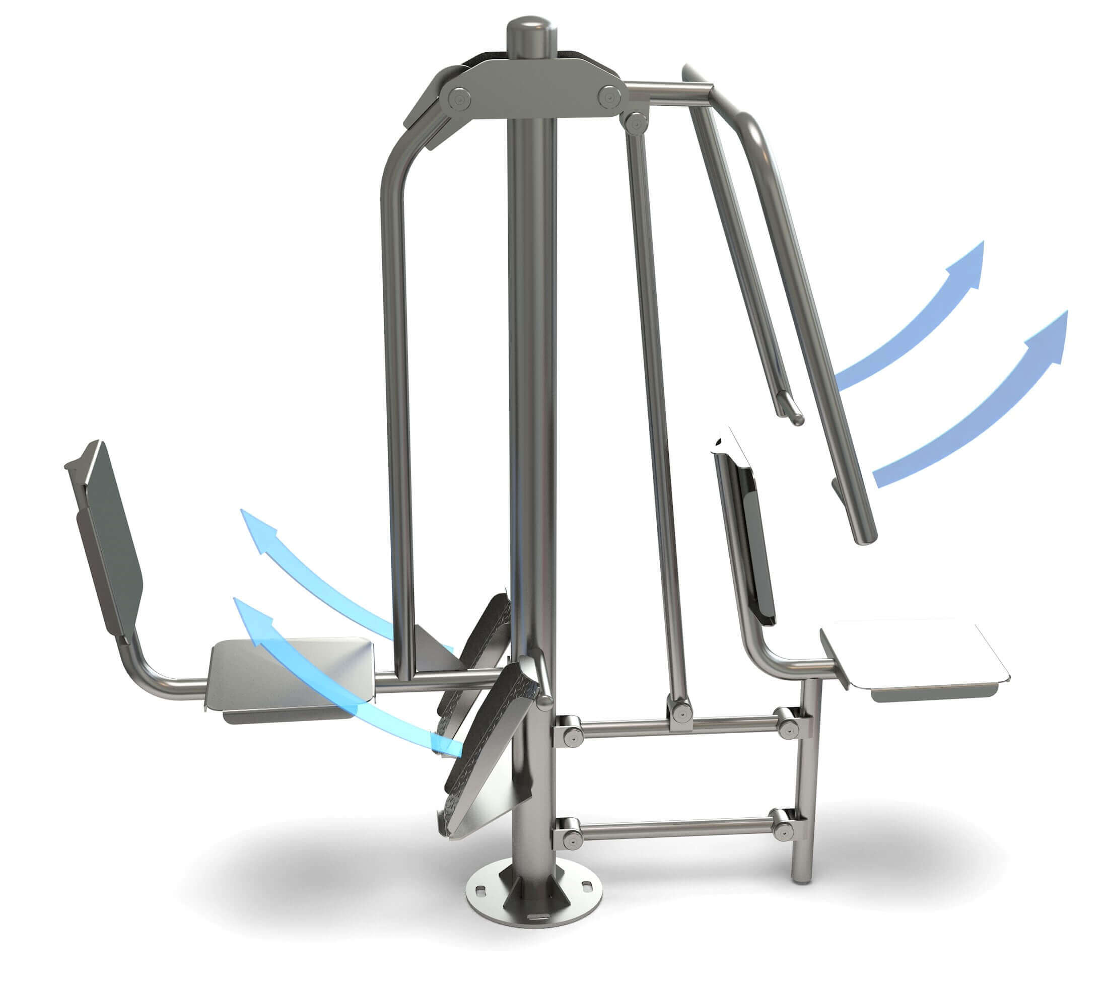 leg and chest press