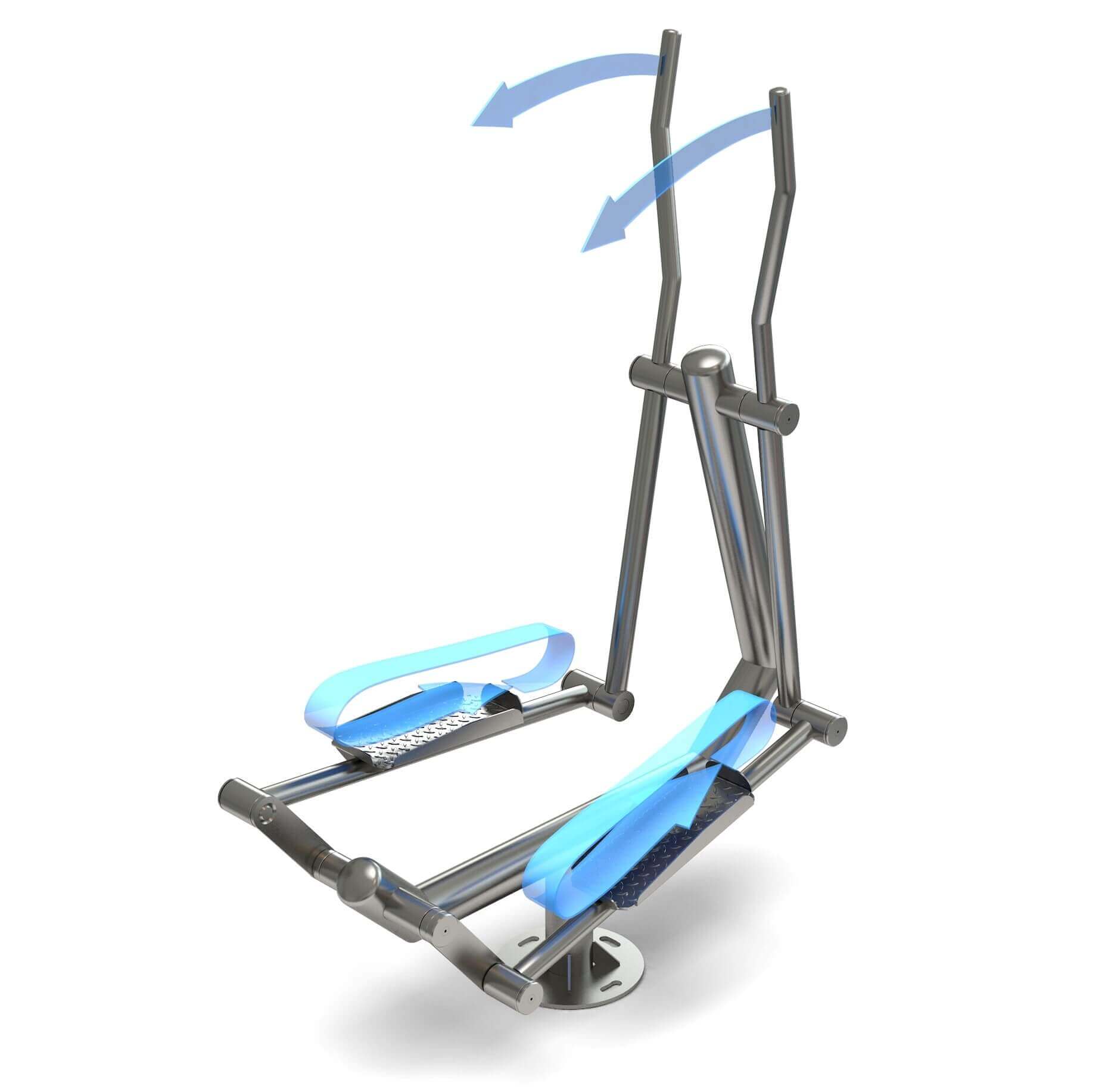 Acheter un velo elliptique Velo d exterieur en acier inoxydable