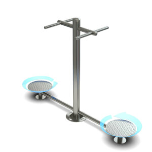 Movement device hip trainer duo