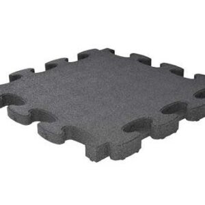 Placa anticaida Puzzle 3D 45 mm negra