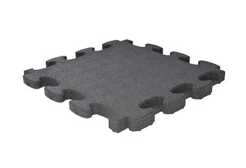 Fallschutzplatte Puzzle 3D 45 mm schwarz