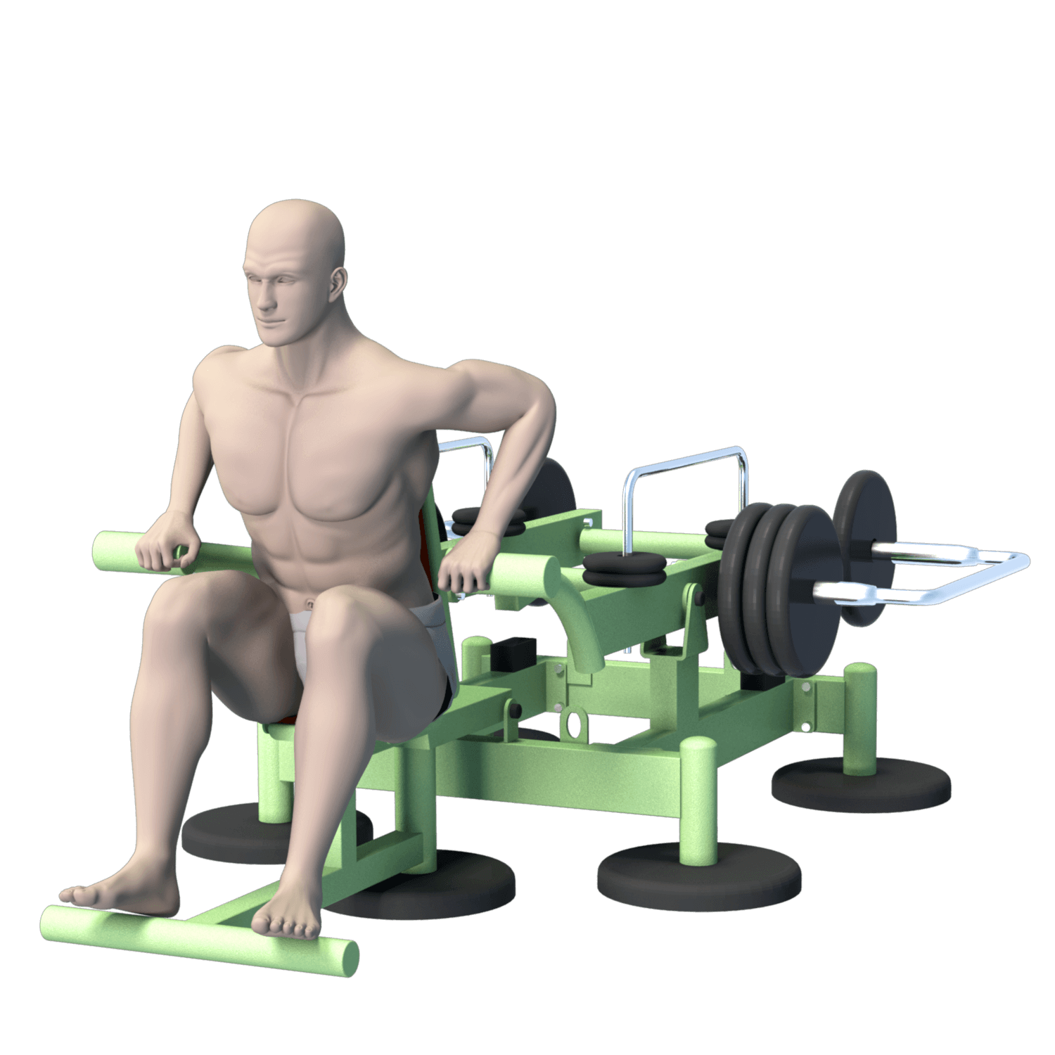 Tricep Dip Machine - Linia plażowa - Uliczna sztanga