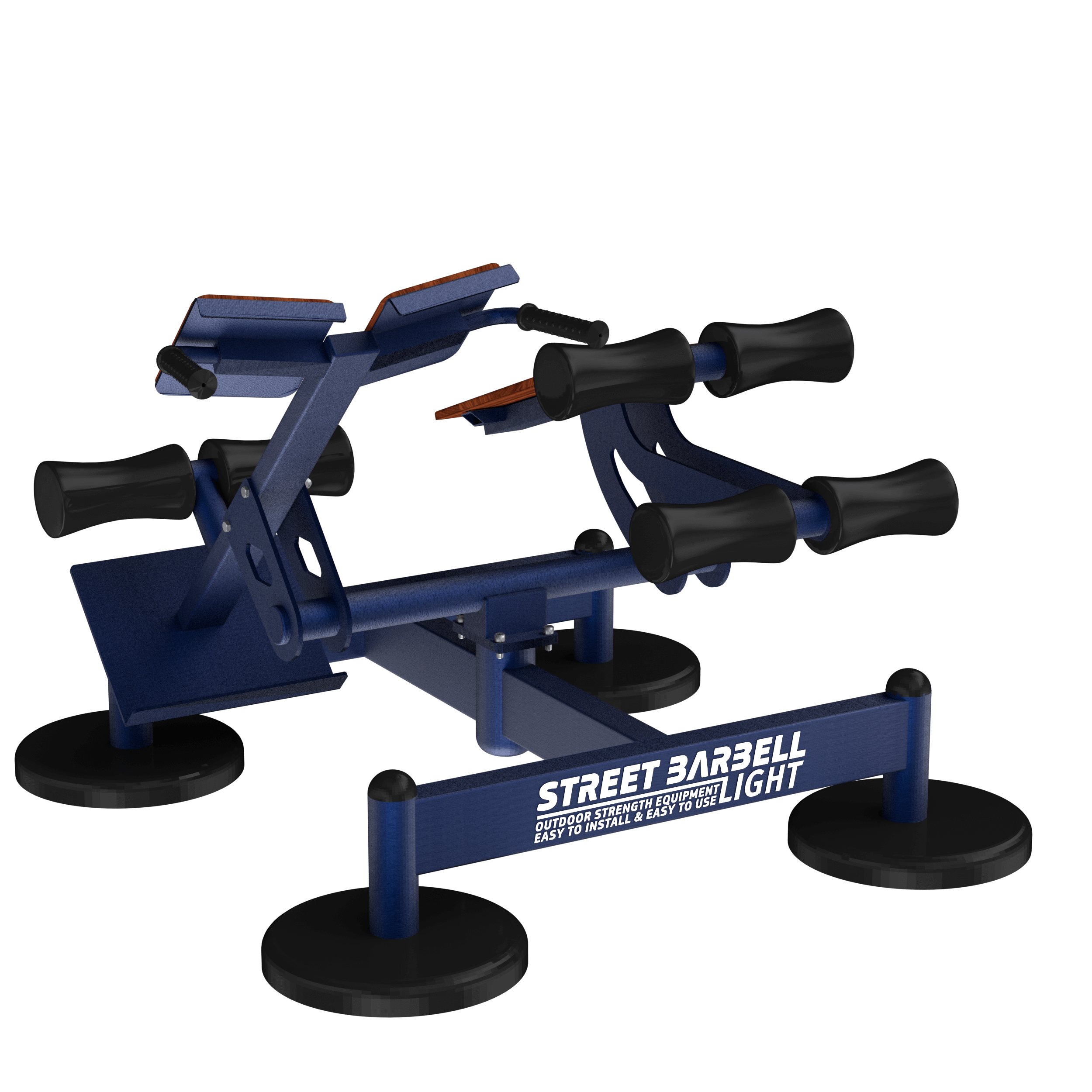 Banc abdominal et extension dorsale - Beach Line - Street Barbell