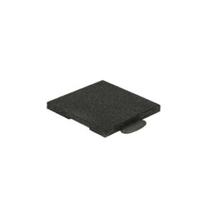 Fallschutz Eckplatte abgeschrägt Puzzle 3D 60 mm schwarz