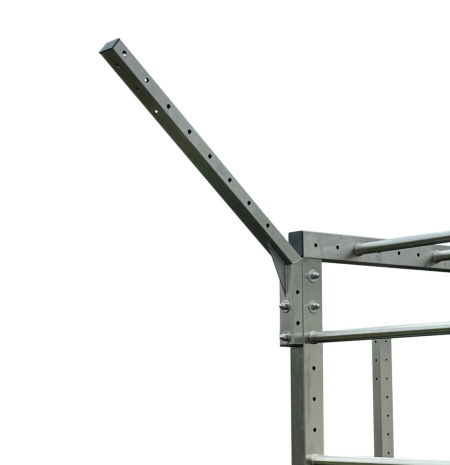 Inclined mounting 73 cm incl. mounting kit on posts