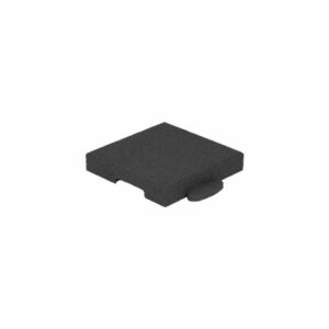 Plaque d'angle antichute Puzzle 3D 45 mm noir