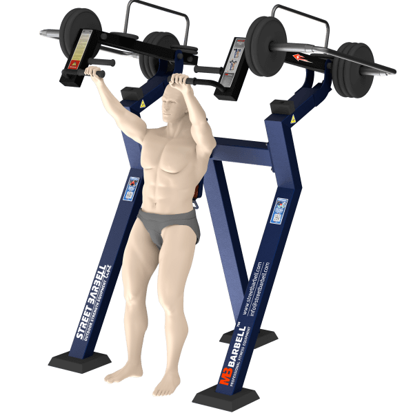 Standing Shoulder Press - Street Barbell Line