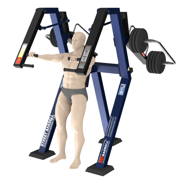 Incline Press, Standing - Chest Press - Street Barbell Line