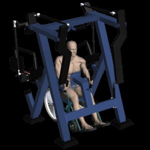 Lat Pull / Rowing Machine, Seated - Street Barbell Line