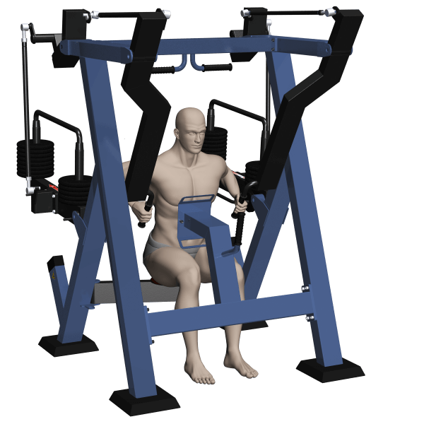 Lat Pull / Rudergerät, sitzend - Street Barbell Line
