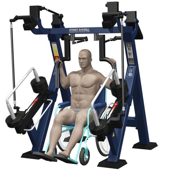 Butterfly, sitzend  - Street Barbell Line