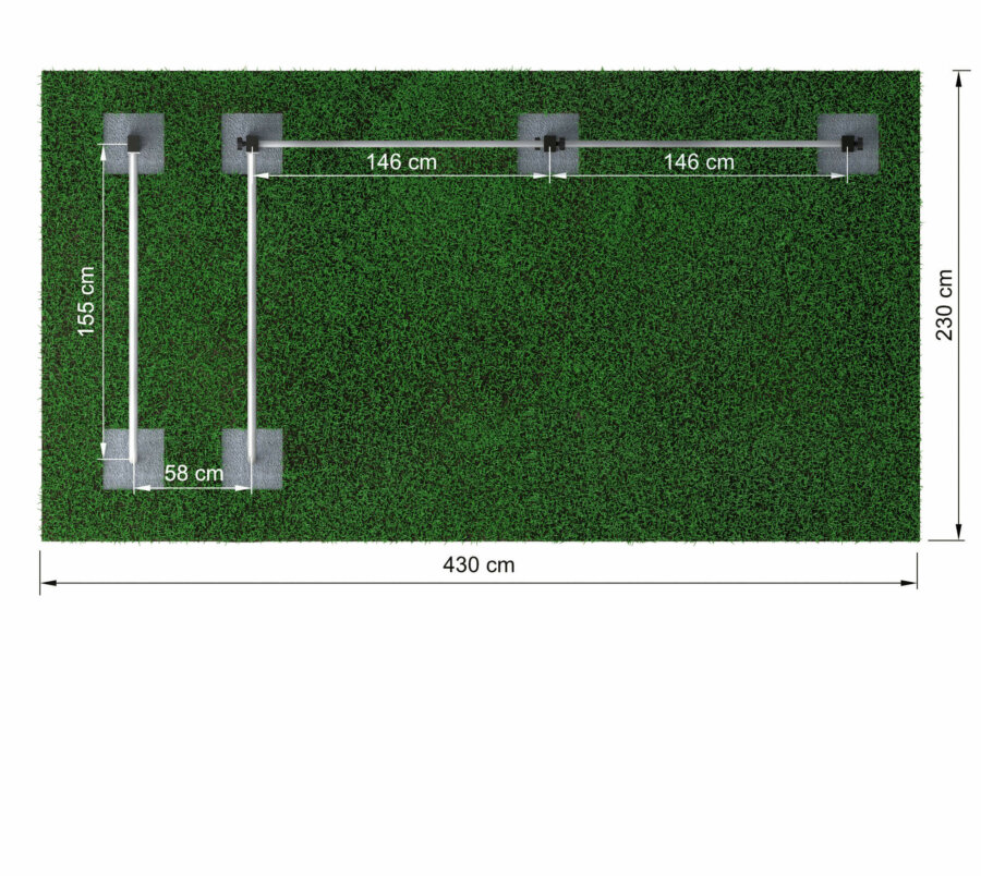 Dip Buin Duo 300 cm