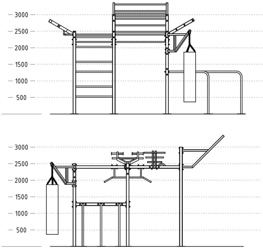 New York Calisthenics Workout Station